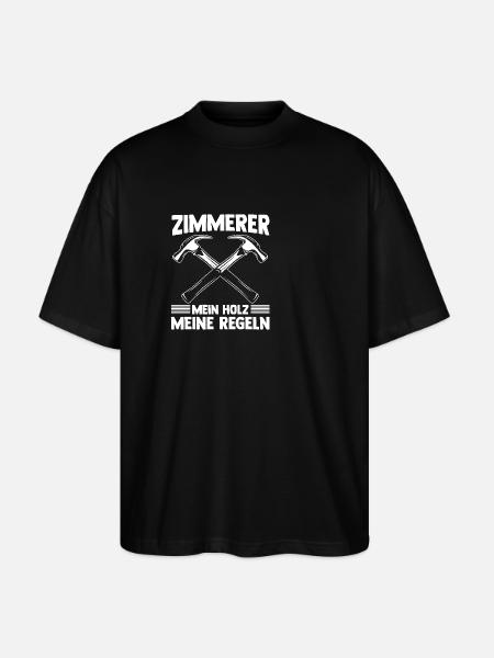 Carpenter Carpenter - Stanley/Stella Oversized Unisex Organic T-shirt Blaster 2.0 - black