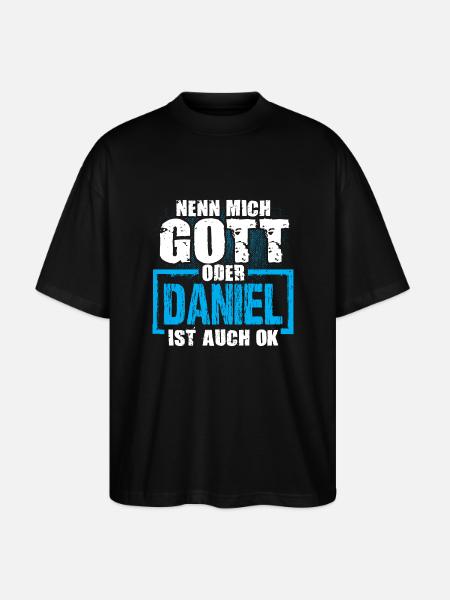 DANIEL - ok - Stanley/Stella Oversized Unisex Bio T-Shirt Blaster 2.0 - Schwarz