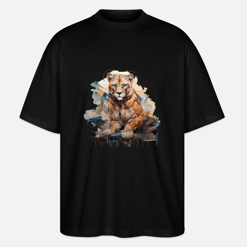 Le pouvoir du - Style Graffiti - T-shirt bio Blaster 2.0 coupe oversize Stanley/Stella Unisexe - noir