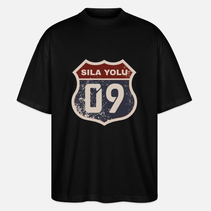 Aydın - Stanley/Stella Oversized Unisex Bio T-Shirt Blaster 2.0 - Schwarz