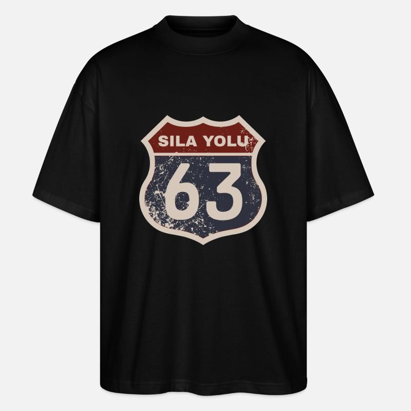 Şanlıurfa - Stanley/Stella Oversized Unisex Bio T-Shirt Blaster 2.0 - Schwarz
