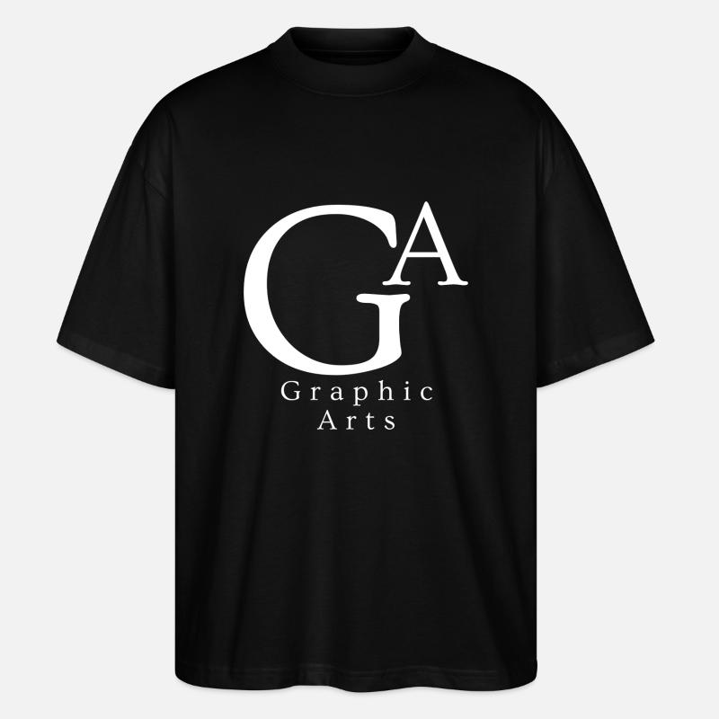 GraphicArts - Stanley/Stella Oversized Unisex Bio T-Shirt Blaster 2.0 - Schwarz
