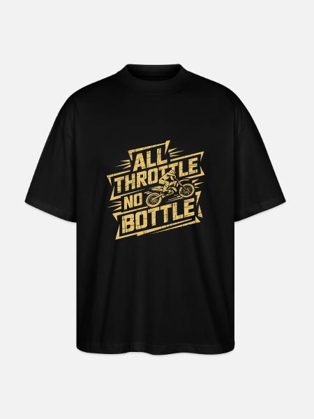 Adrenaline & Speed in Motocross - Stanley/Stella Oversized Unisex Organic T-shirt Blaster 2.0 - black