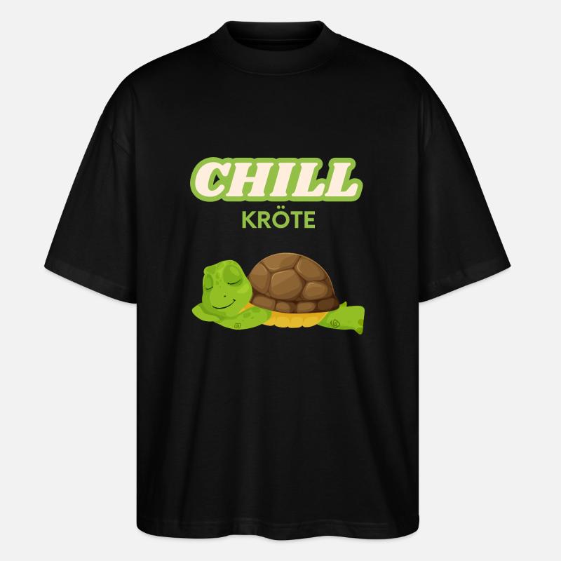 Chill crapaud pour refroidisseur - T-shirt bio Blaster 2.0 coupe oversize Stanley/Stella Unisexe - noir