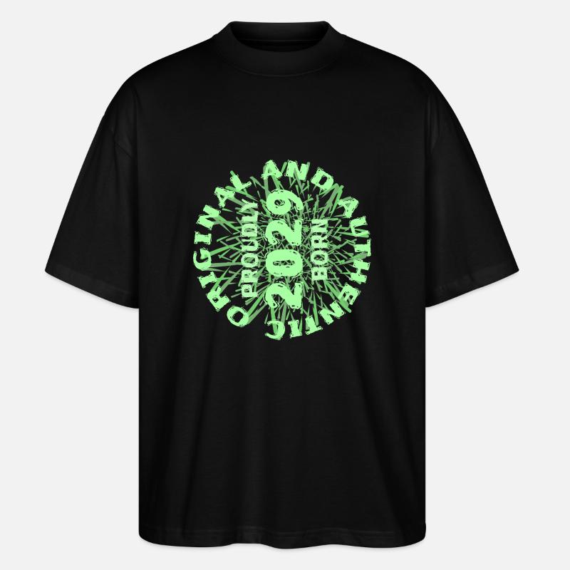 Freizeit 2029 - Stanley/Stella Oversized Unisex Bio T-Shirt Blaster 2.0 - Schwarz