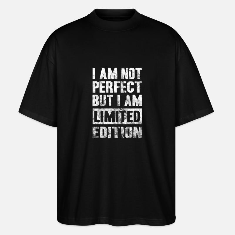 Not Perfect Limited Edition! present - Stanley/Stella Oversized Unisex Organic T-shirt Blaster 2.0 - black