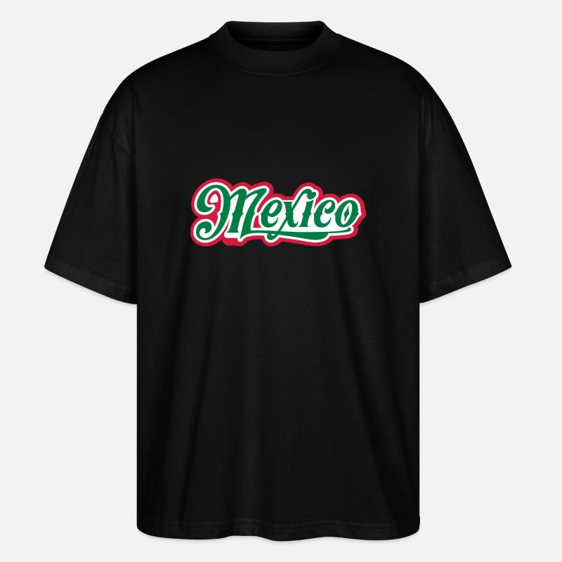 Mexico - Mex - Stanley/Stella Oversized Unisex Bio T-Shirt Blaster 2.0 - Schwarz