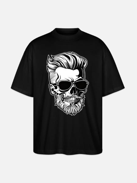 Cool garçon grossier - T-shirt bio Blaster 2.0 coupe oversize Stanley/Stella Unisexe - noir