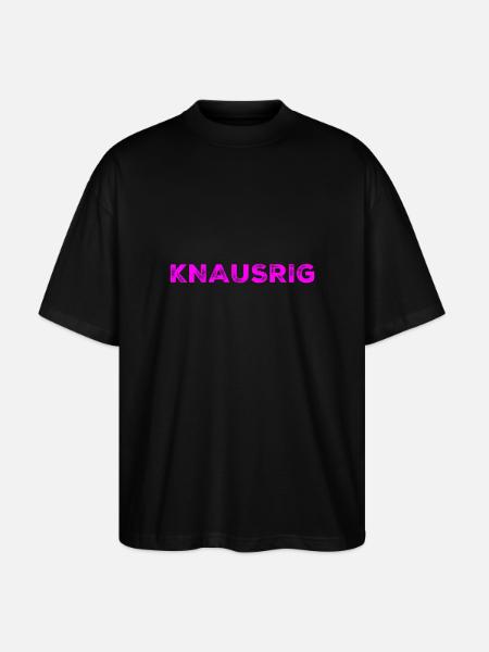 Geldgeil - Stanley/Stella Oversized Unisex Bio T-Shirt Blaster 2.0 - Schwarz