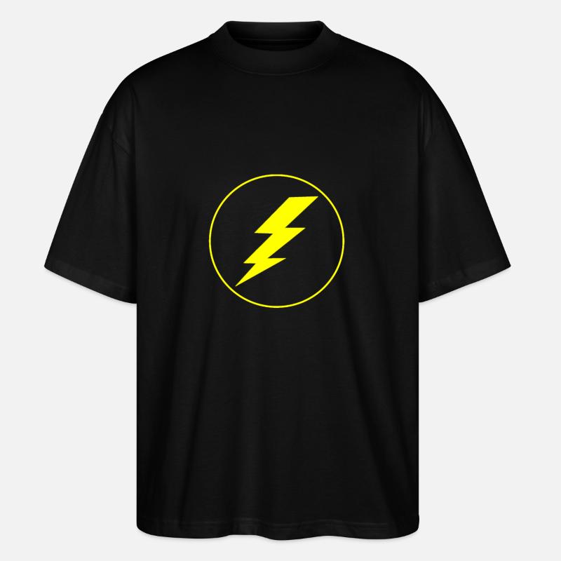 Flash - Stanley/Stella Oversized Unisex Bio T-Shirt Blaster 2.0 - Schwarz