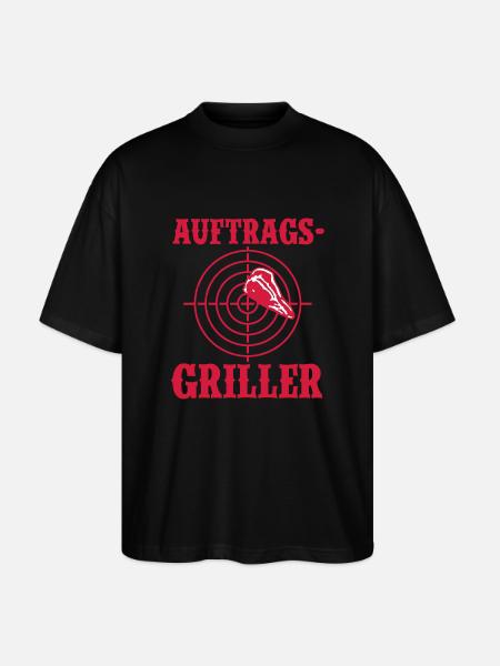 Order Griller - Stanley/Stella Oversized Unisex Organic T-shirt Blaster 2.0 - black