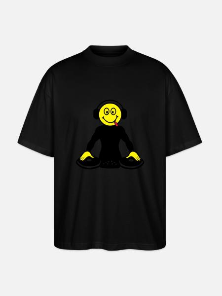 DJ - Stanley/Stella Oversized Unisex Organic T-shirt Blaster 2.0 - black
