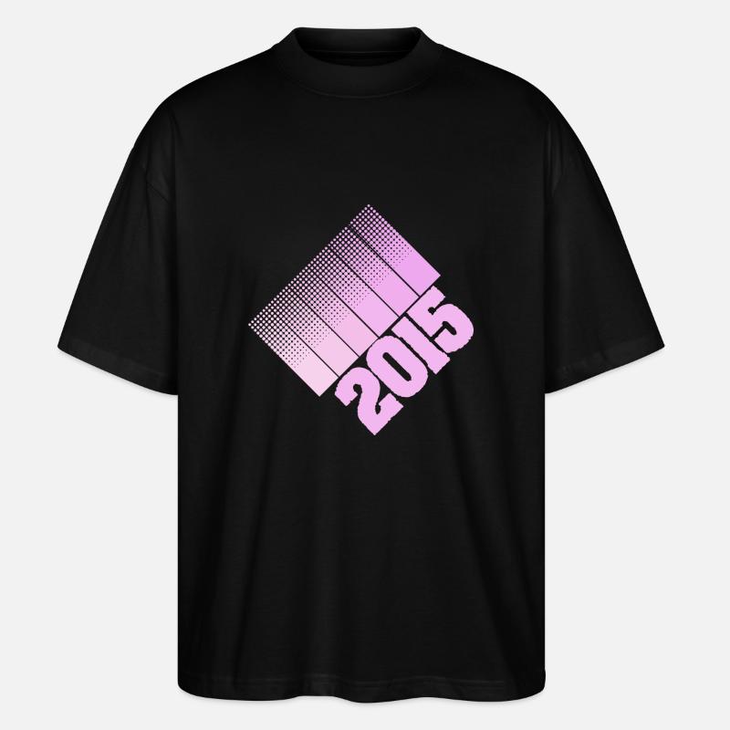 Mama 2015 - Stanley/Stella Oversized Unisex Bio T-Shirt Blaster 2.0 - Schwarz