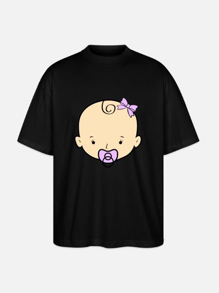 Bébé - T-shirt bio Blaster 2.0 coupe oversize Stanley/Stella Unisexe - noir
