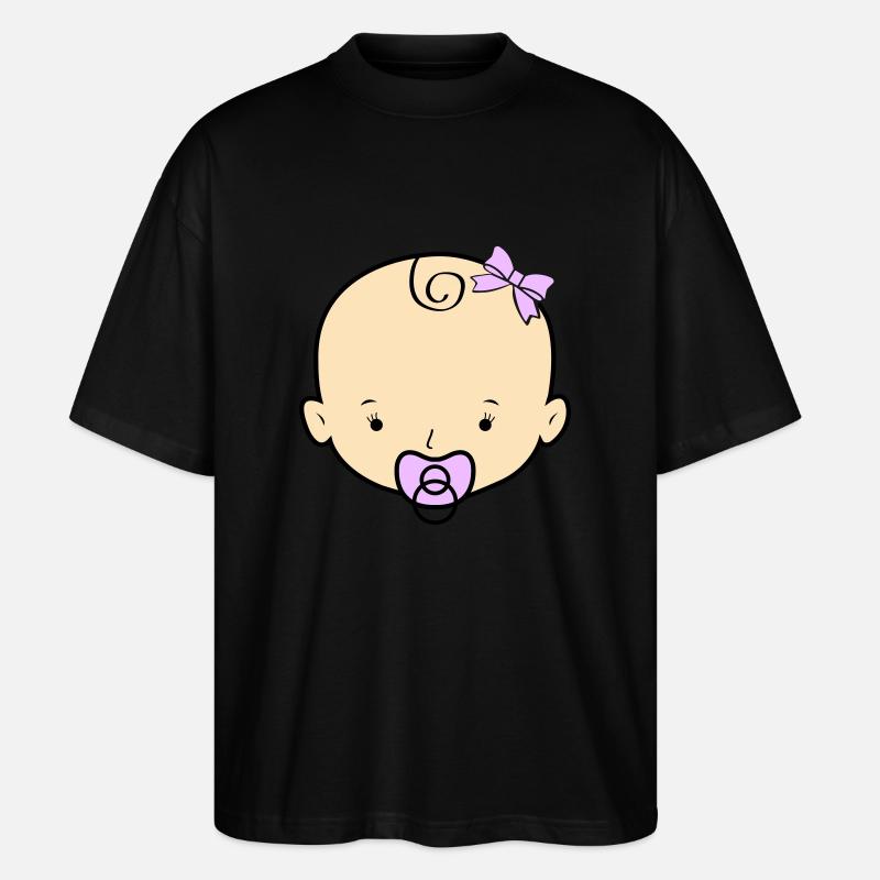 Bébé - T-shirt bio Blaster 2.0 coupe oversize Stanley/Stella Unisexe - noir
