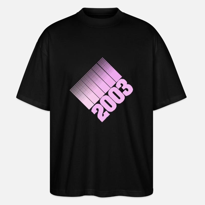 Papa 2003 - T-shirt bio Blaster 2.0 coupe oversize Stanley/Stella Unisexe - noir