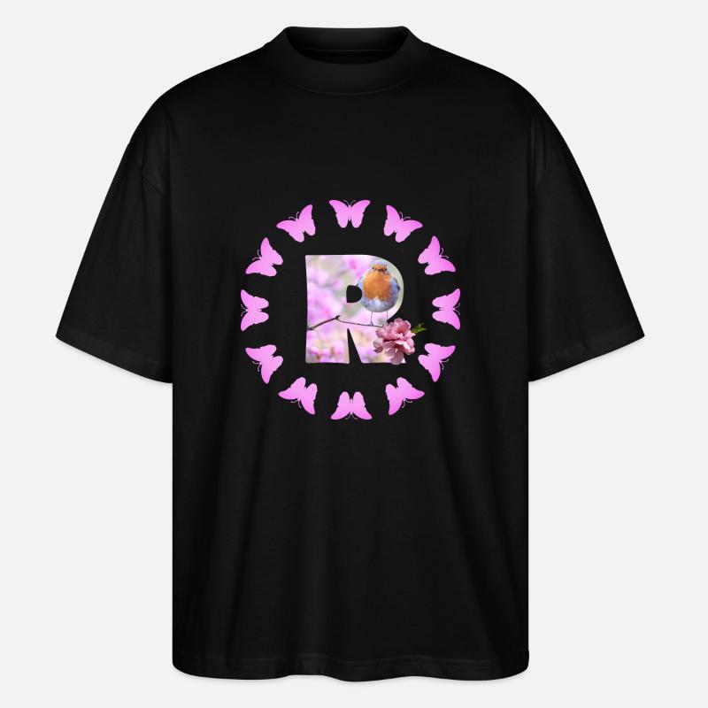 obstblüte r - Stanley/Stella Oversized Unisex Bio T-Shirt Blaster 2.0 - Schwarz