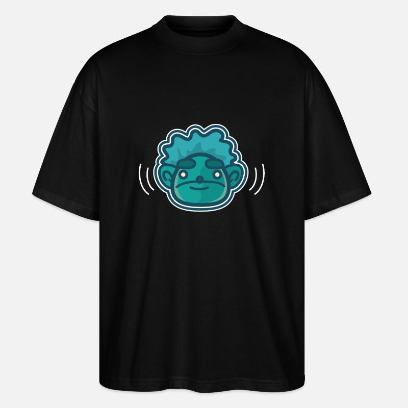 RadBeats - Stanley/Stella Oversized Unisex Bio T-Shirt Blaster 2.0 - Schwarz