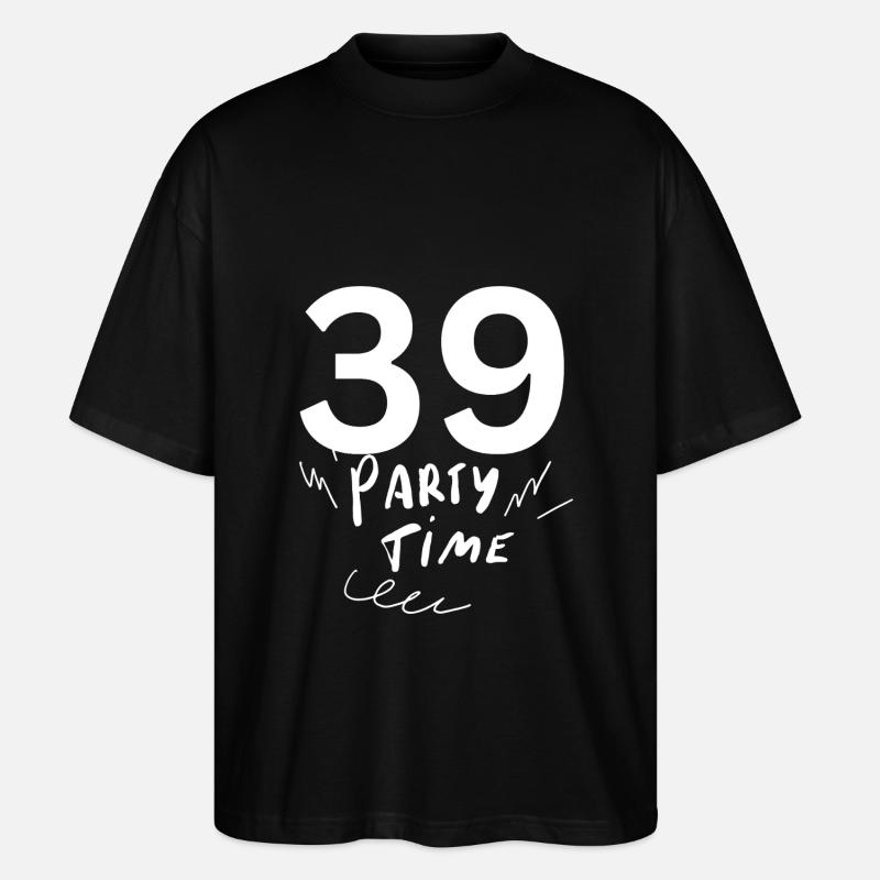 39 - T-shirt bio Blaster 2.0 coupe oversize Stanley/Stella Unisexe - noir