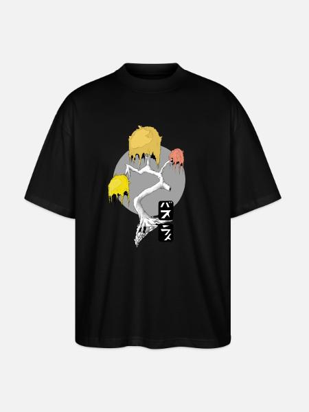 Tree - Stanley/Stella Oversized Unisex Bio T-Shirt Blaster 2.0 - Schwarz