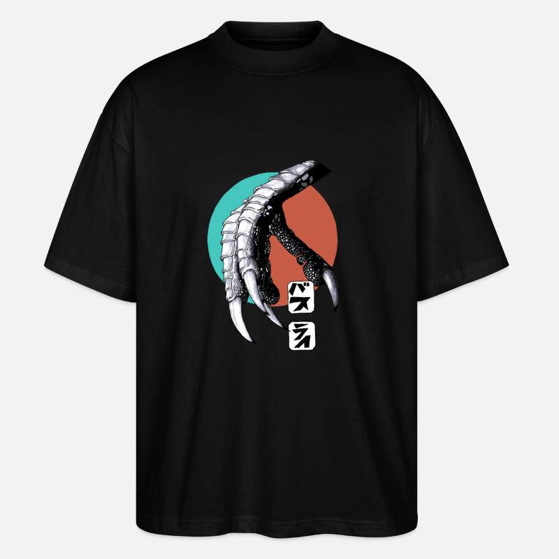 Claw - Stanley/Stella Oversized Unisex Bio T-Shirt Blaster 2.0 - Schwarz