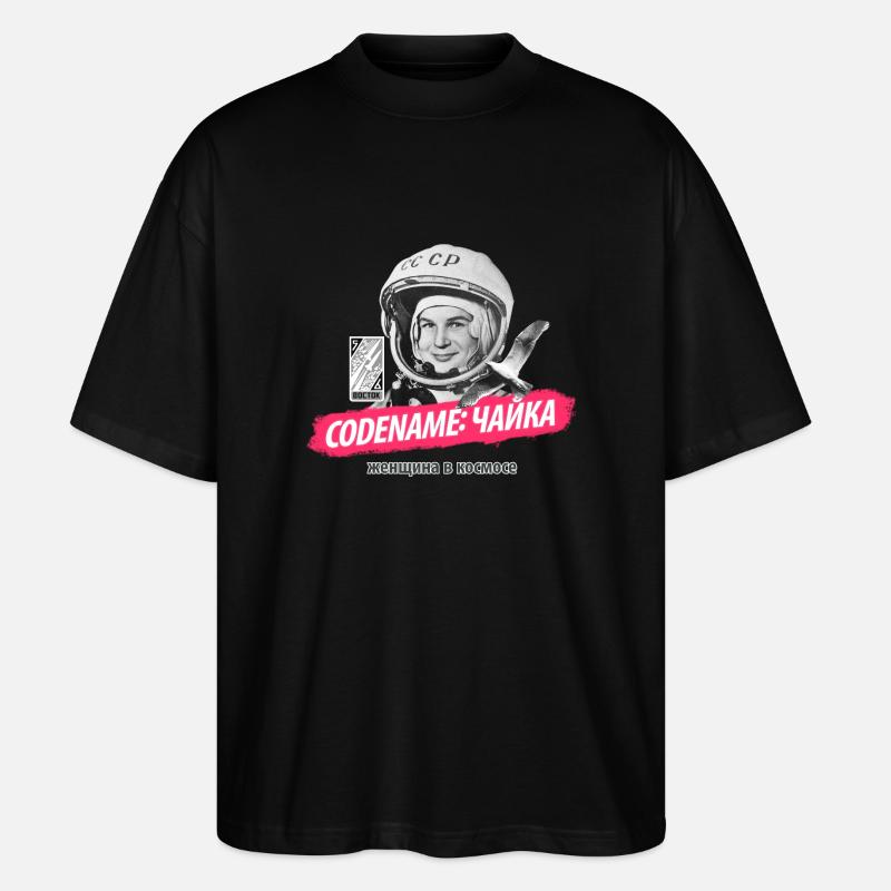 Codename: «Чайка» - Stanley/Stella Oversized Unisex Bio T-Shirt Blaster 2.0 - Schwarz