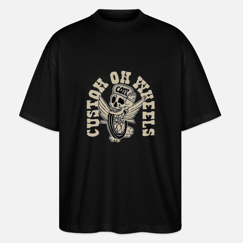 cow5 - Stanley/Stella Oversized Unisex Bio T-Shirt Blaster 2.0 - Schwarz