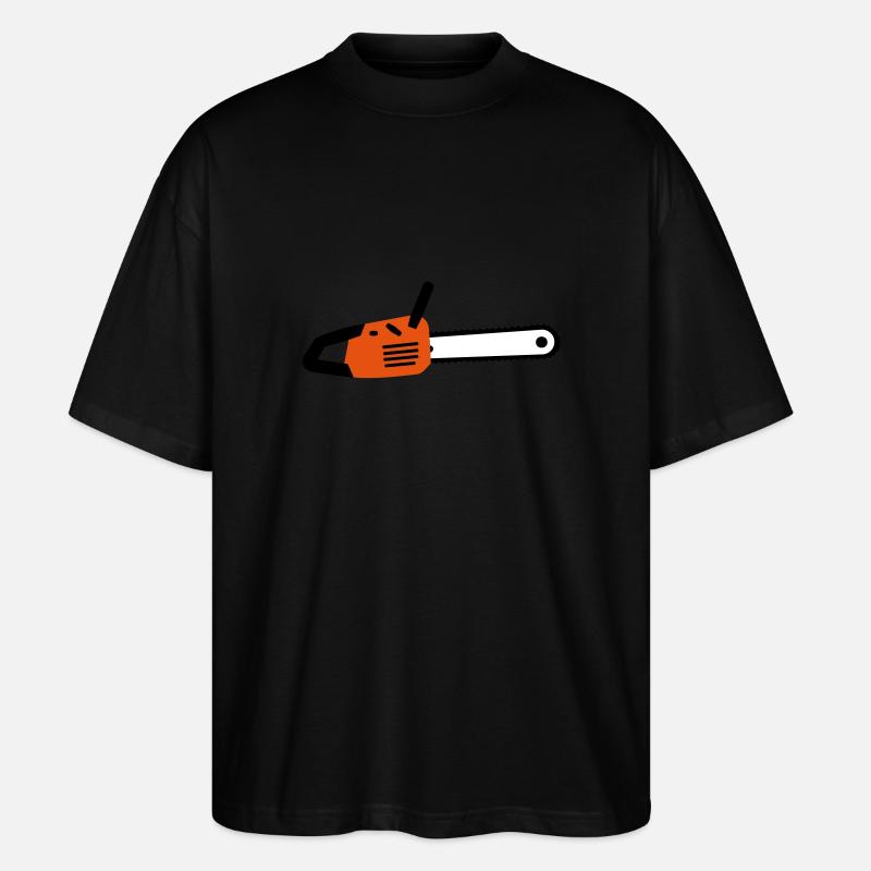 la scie à chaîne - T-shirt bio Blaster 2.0 coupe oversize Stanley/Stella Unisexe - noir