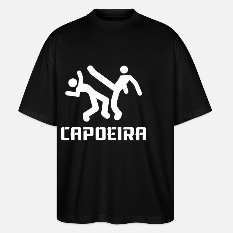 Capoeira - Stanley/Stella Oversized Unisex Bio T-Shirt Blaster 2.0 - Schwarz