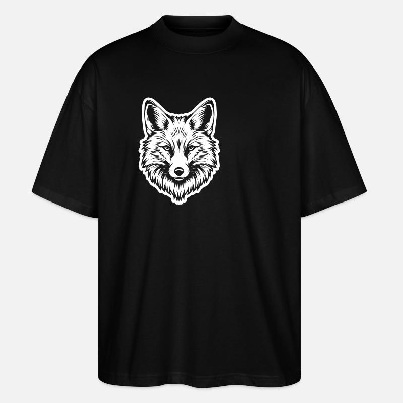 Renards Renards - T-shirt bio Blaster 2.0 coupe oversize Stanley/Stella Unisexe - noir