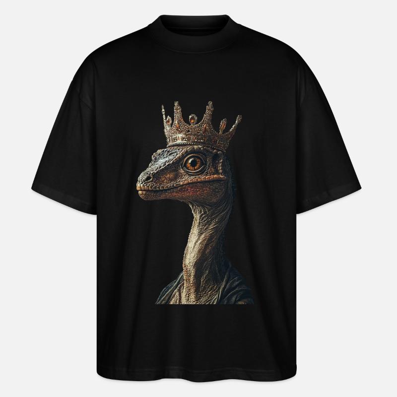 Utahraptor - Stanley/Stella Oversized Unisex Bio T-Shirt Blaster 2.0 - Schwarz