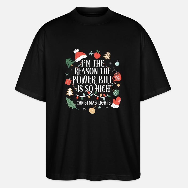 Lustiger - Stanley/Stella Oversized Unisex Bio T-Shirt Blaster 2.0 - Schwarz