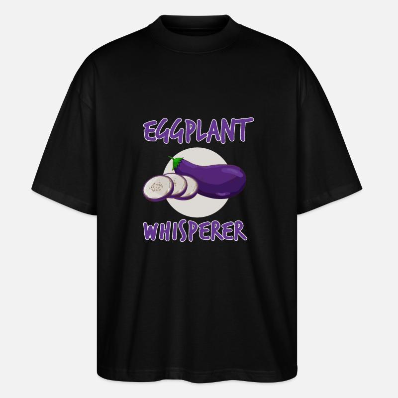 Aubergine Murmure Cadeau - T-shirt bio Blaster 2.0 coupe oversize Stanley/Stella Unisexe - noir