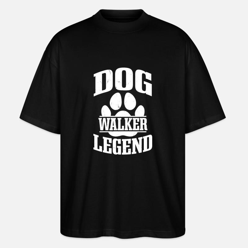 Dog Exporter Legend - Stanley/Stella Oversized Unisex Organic T-shirt Blaster 2.0 - black