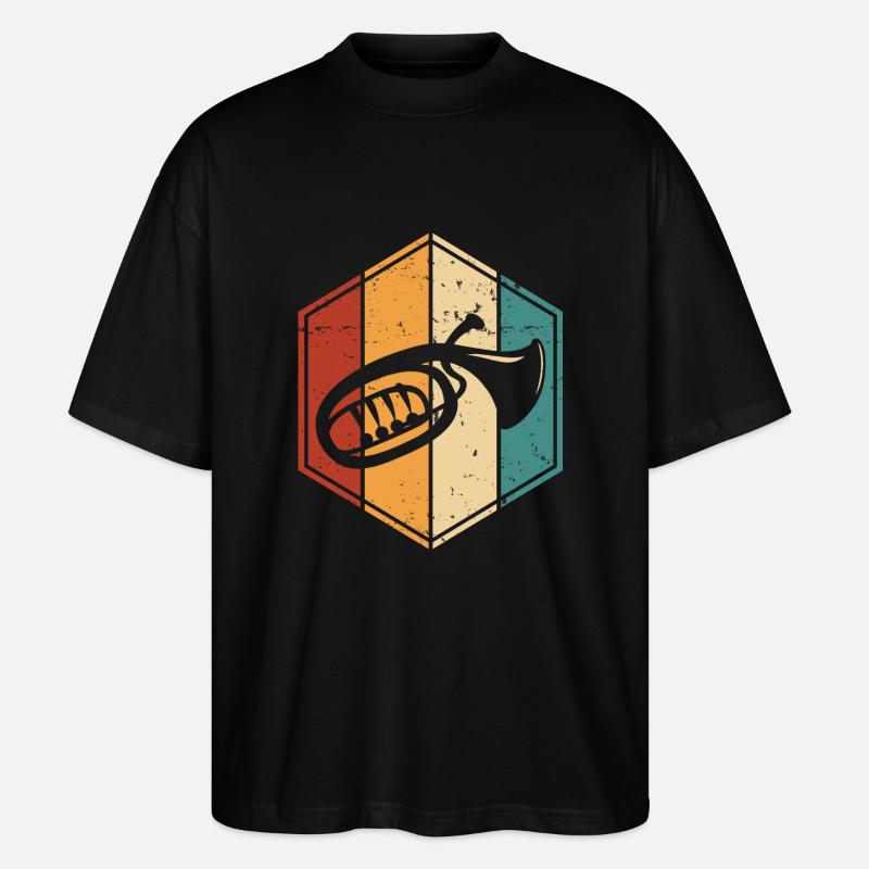 Baritone Baritone - Stanley/Stella Oversized Unisex Organic T-shirt Blaster 2.0 - black