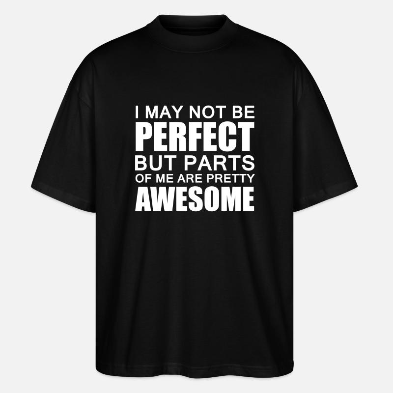 Awesome - Stanley/Stella Oversized Unisex Bio T-Shirt Blaster 2.0 - Schwarz
