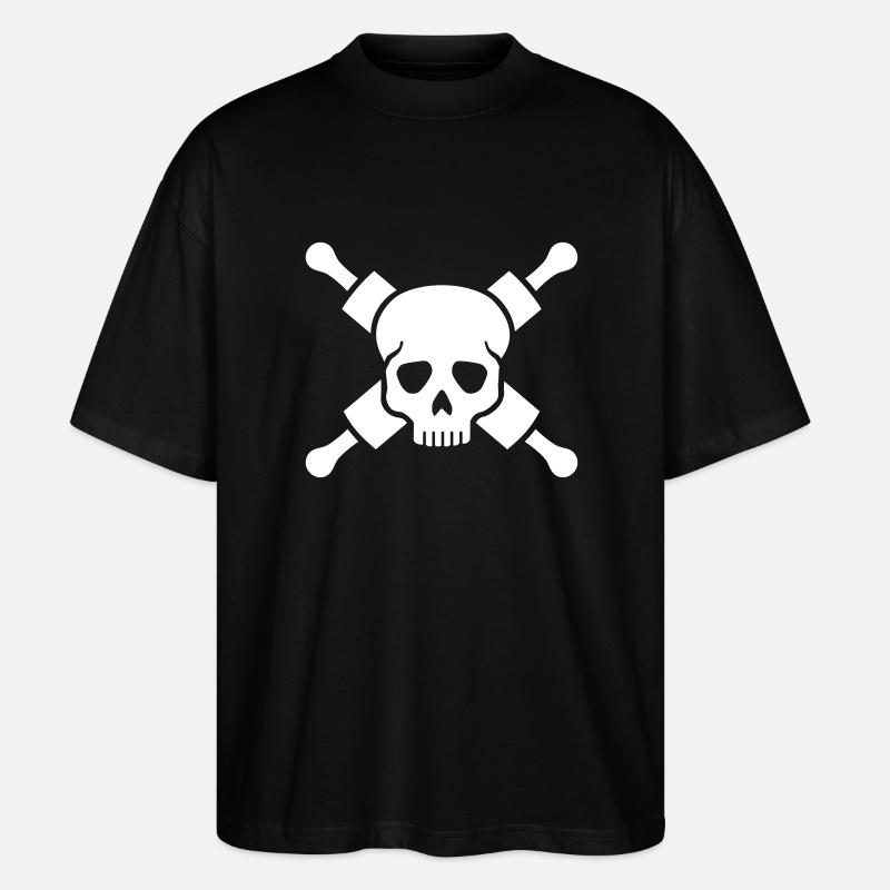 Baker - Stanley/Stella Oversized Unisex Organic T-shirt Blaster 2.0 - black