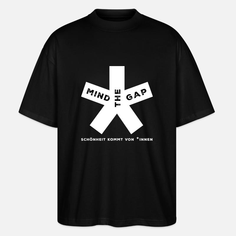 blockedTitle - Stanley/Stella Oversized Unisex Bio T-Shirt Blaster 2.0 - Schwarz