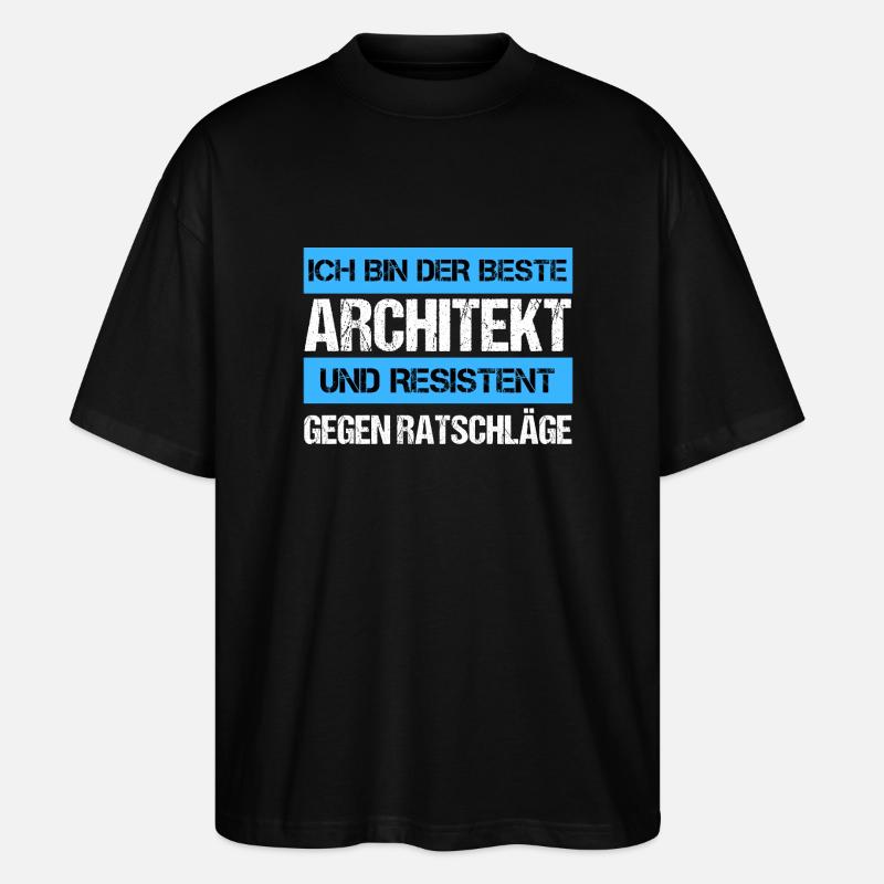 Resistant Architect - Stanley/Stella Oversized Unisex Organic T-shirt Blaster 2.0 - black