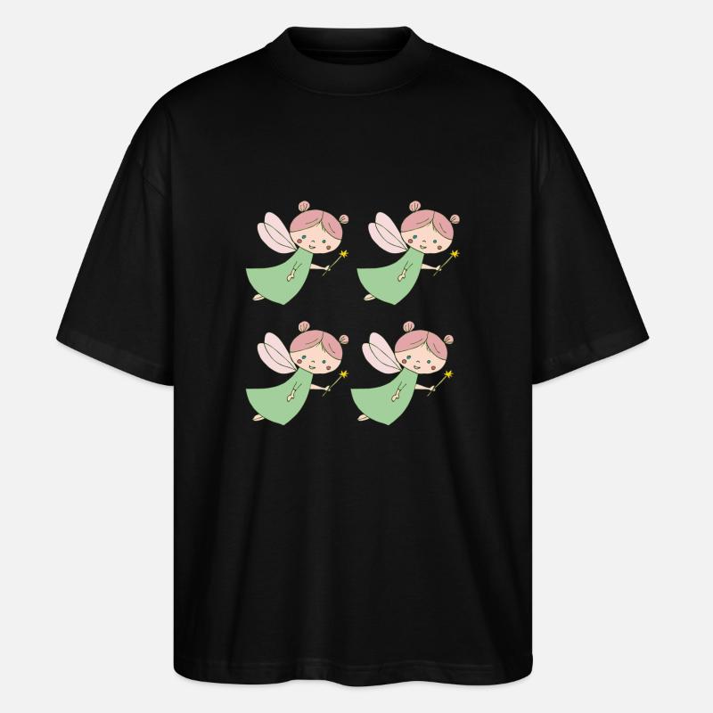 Frais 4 fois plus - T-shirt bio Blaster 2.0 coupe oversize Stanley/Stella Unisexe - noir