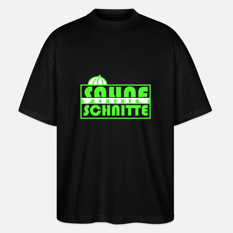 Sahneschnitte II - Stanley/Stella Oversized Unisex Bio T-Shirt Blaster 2.0 - Schwarz