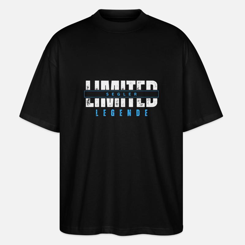 Légende de marin limitée. - T-shirt bio Blaster 2.0 coupe oversize Stanley/Stella Unisexe - noir