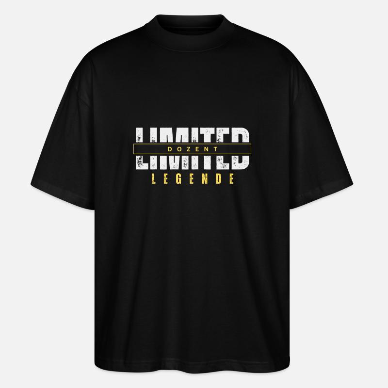 Légende de conférencier limitée. - T-shirt bio Blaster 2.0 coupe oversize Stanley/Stella Unisexe - noir