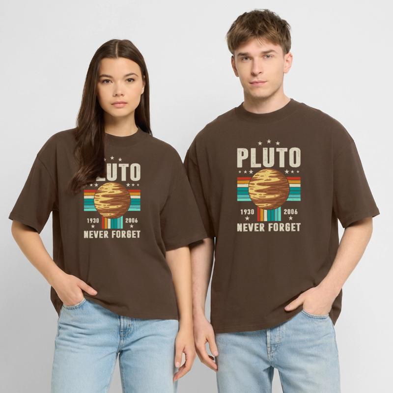 pluto never forget Graphic Stanley/Stella Oversized Unisex Organic T-shirt Blaster 2.0