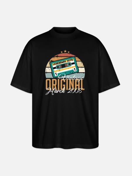 March 2008 - Birthday present - Stanley/Stella Oversized Unisex Organic T-shirt Blaster 2.0 - black
