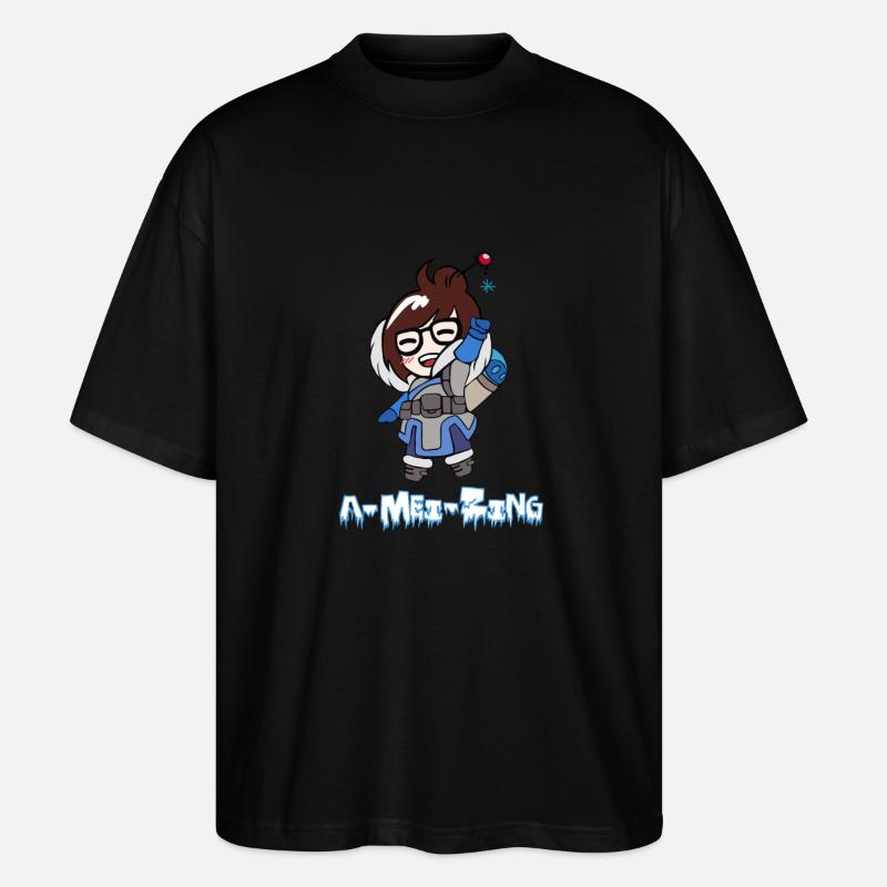 A-Mei-Zing - T-shirt bio Blaster 2.0 coupe oversize Stanley/Stella Unisexe - noir