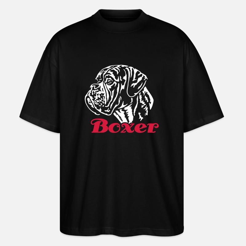 588 Boxer - T-shirt bio Blaster 2.0 coupe oversize Stanley/Stella Unisexe - noir
