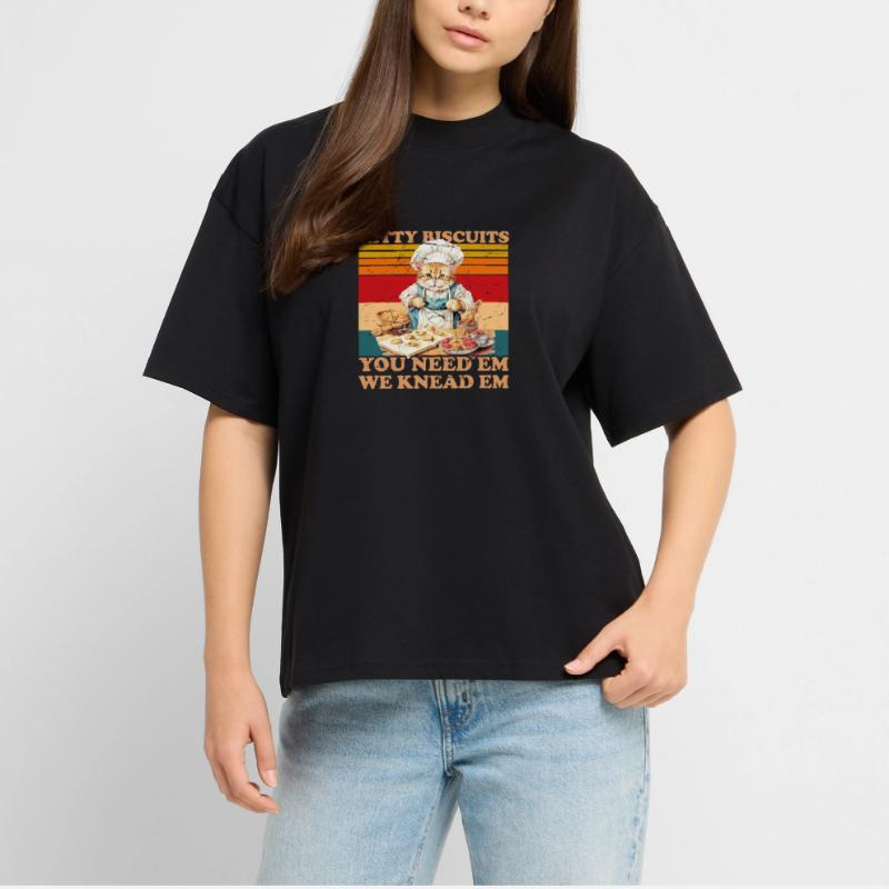 Kitty Biscuits Cat Cat Biscuits Baker Baker T-shirt bio Blaster 2.0 coupe oversize Stanley/Stella Unisexe