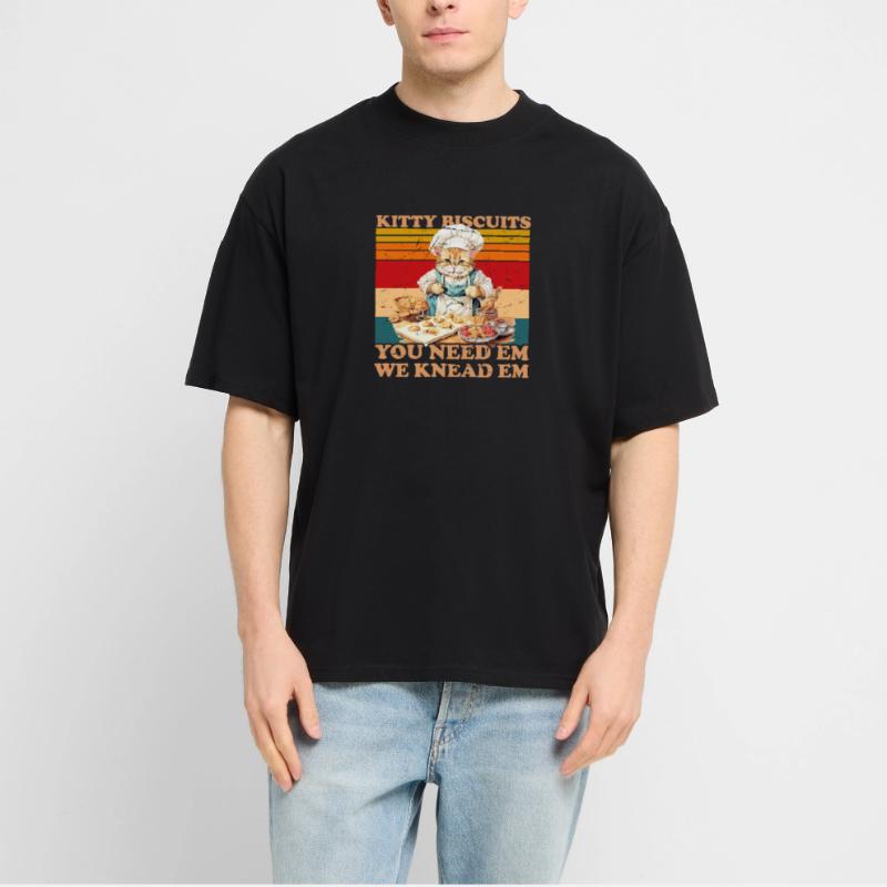 Kitty Biscuits Cat Cat Biscuits Baker Baker T-shirt bio Blaster 2.0 coupe oversize Stanley/Stella Unisexe