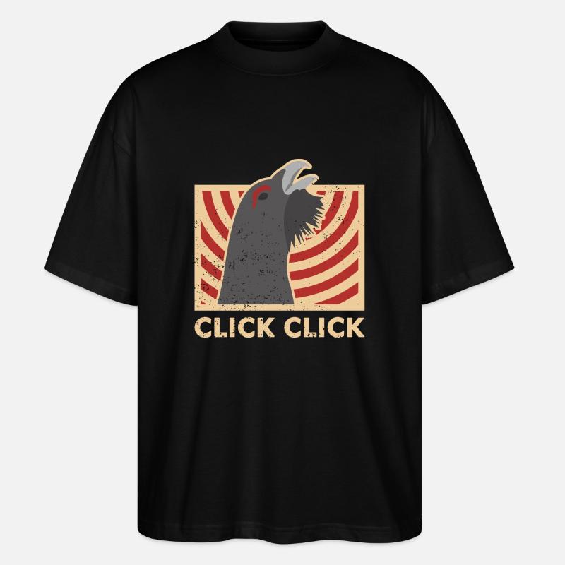 Capercaillie - Stanley/Stella Oversized Unisex Bio T-Shirt Blaster 2.0 - Schwarz